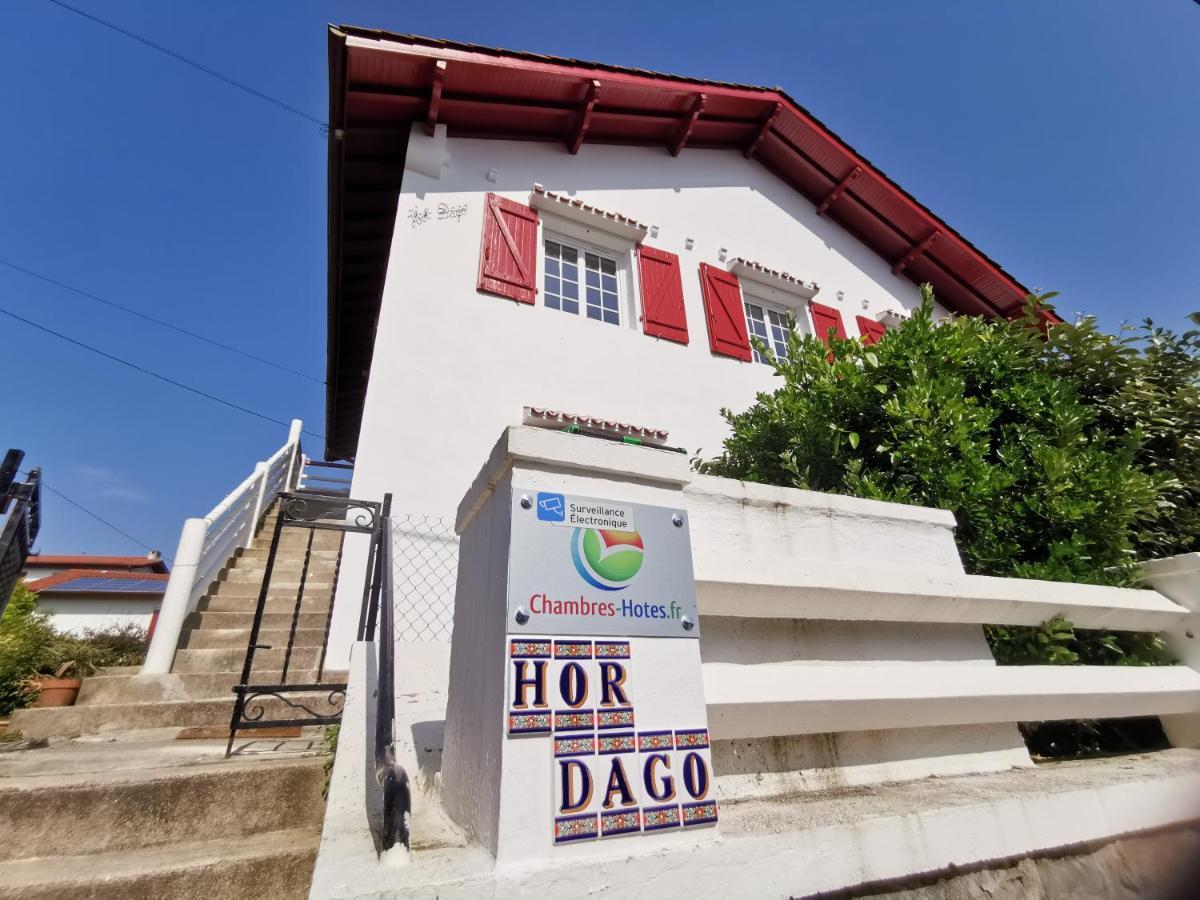 Chambres d'hôtes HOR DAGO près de la gare avec 2 vélos Hendaye Exterior foto