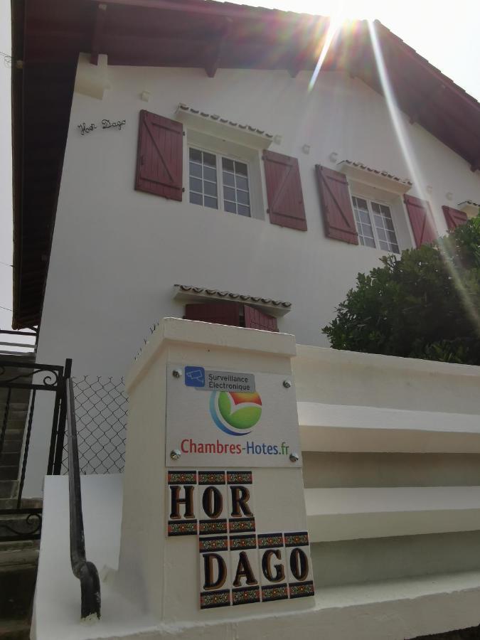 Chambres d'hôtes HOR DAGO près de la gare avec 2 vélos Hendaye Exterior foto